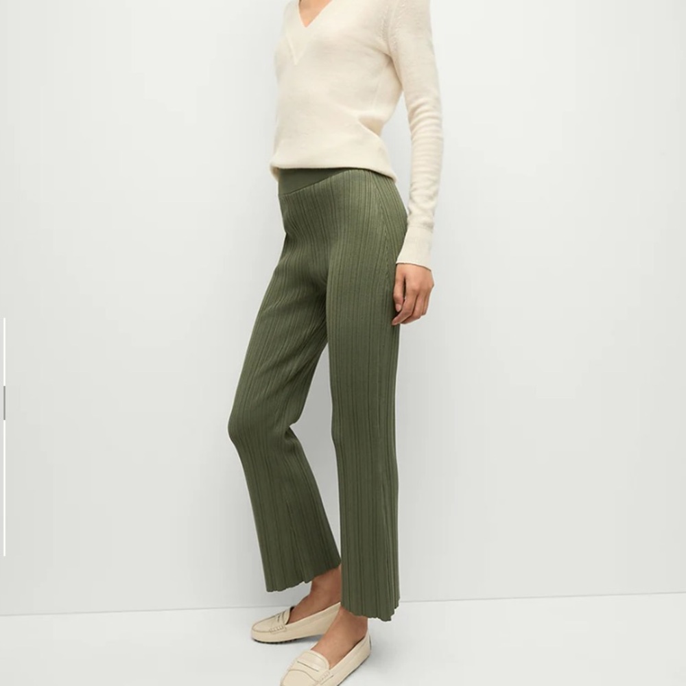 Veronica Beard Massaro rib knit Pants M - Picture 4 of 4